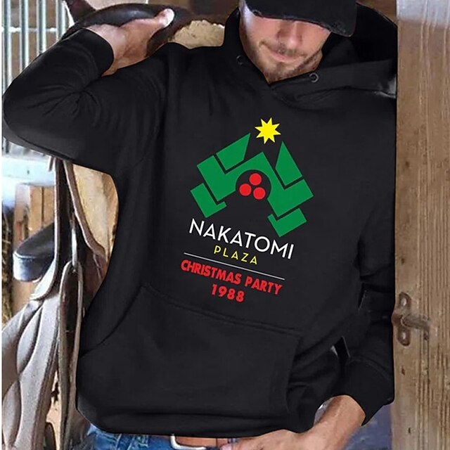 

Men's Pullover Hoodie Sweatshirt Graphic Letter Print Sports Outdoor Casual Daily Hot Stamping Basic Casual Hoodies Sweatshirts Blue Black Red