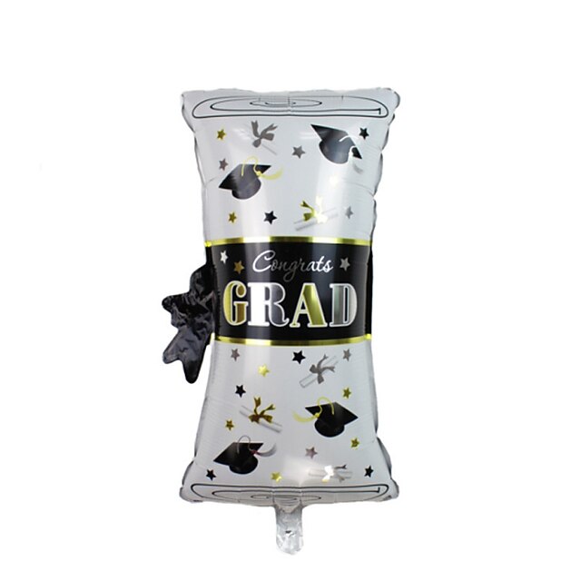 Aluminum Foil Balloons Scene Arrangement Aluminum Foil Balloons Wholesale Teenager's Graduation Certificate Scene Arrangement Aluminum Foil Balloons 2Pcs4