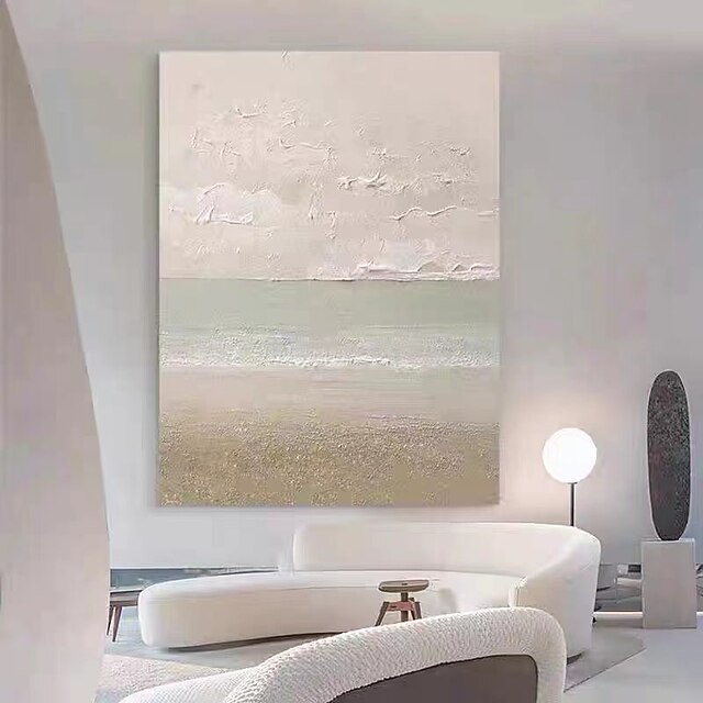 Oil Painting 100% Handmade Hand Painted Wall Art On Canvas Vertical Abstract Landscape Pink Seascape Modern Home Decoration Decor Rolled Canvas No Frame Unstretched2