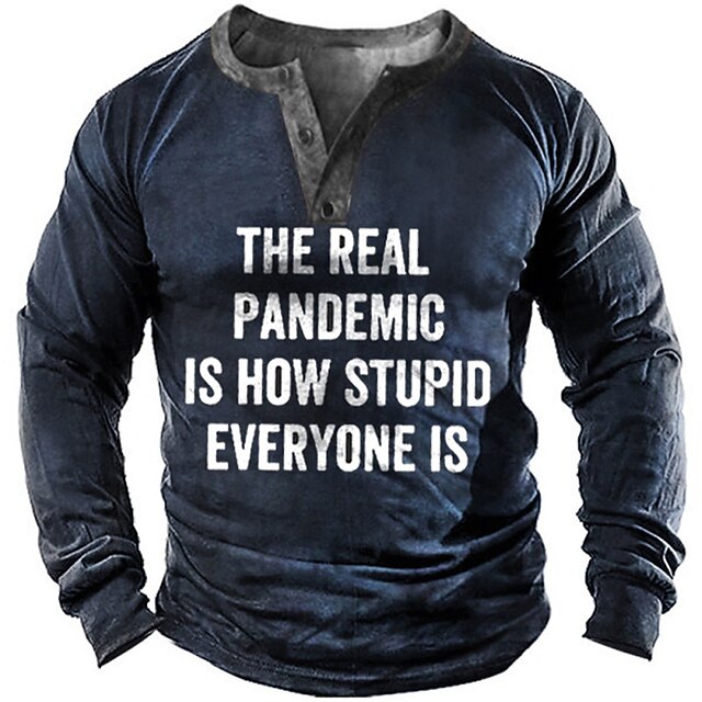 

Men's Sweatshirt Pullover Graphic Letter Sports Outdoor Casual Daily 3D Print Basic Casual Hoodies Sweatshirts Blue