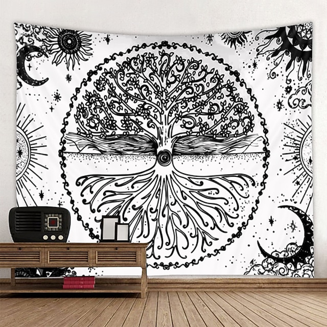 Home & Garden Home Decor | Colorful Tree Bohemian Style Tapestry Art Deco Blanket Curtain Hanging Home Bedroom Living Room Decor