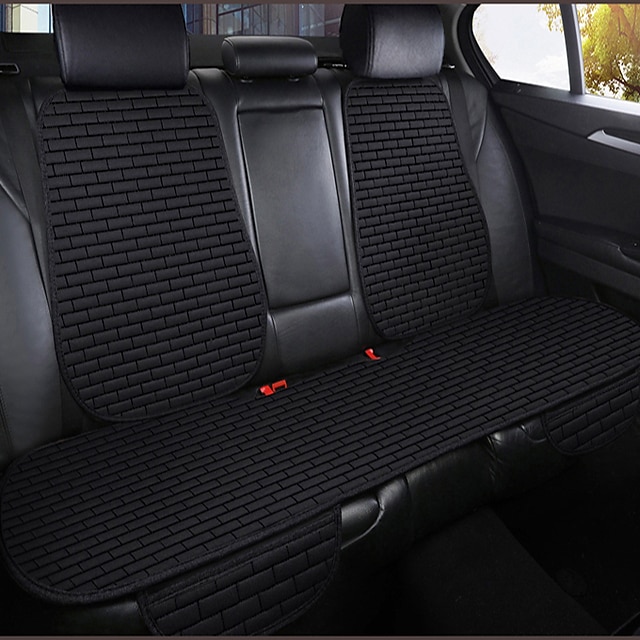  1 pcs Cojín del asiento inferior Protector de asiento de coche para Banco trasero Transpirable Cómodo Fácil de Instalar para