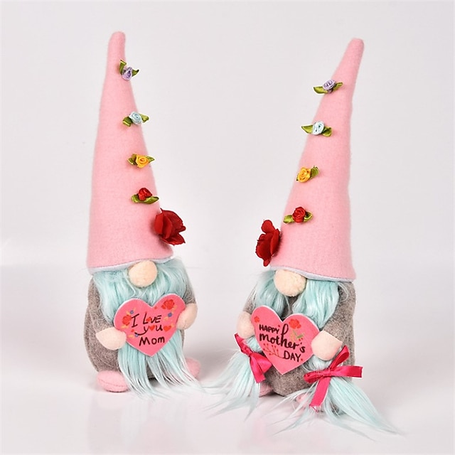 

Mother's Day Faceless Doll Love Hat Faceless Doll Gift Cloth Faceless Doll Ornaments