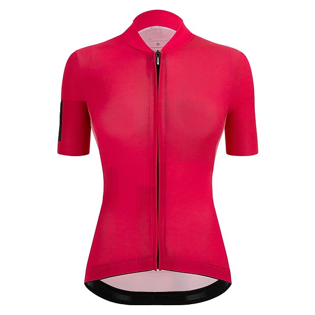 

21Grams Women's Short Sleeve Cycling Jersey Summer Spandex Red Stripes Bike Top Mountain Bike MTB Road Bike Cycling Quick Dry Moisture Wicking Sports Clothing Apparel / Stretchy / Athleisure