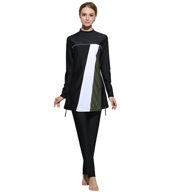 

Arabian Muslim Adults Women Beach Outfits Swimwear For Party Festival Nylon Masquerade Top Pants