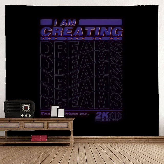 

Fashion Wall Tapestry Art Decor Blanket Curtain Hanging Home Bedroom Living Room Decoration Polyester