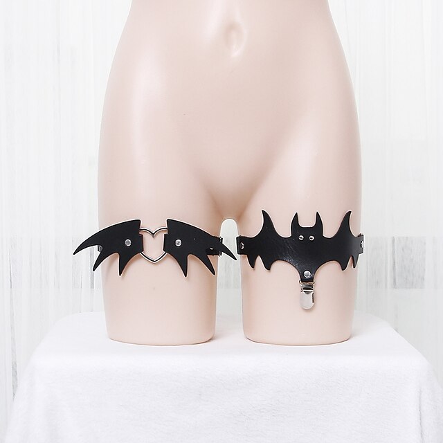 

Cosplay Accessories Inspired by Cosplay Anime Cosplay Accessories Legs Ankle Straps leatherette Women's Gothic Lolita Punk Halloween Costumes