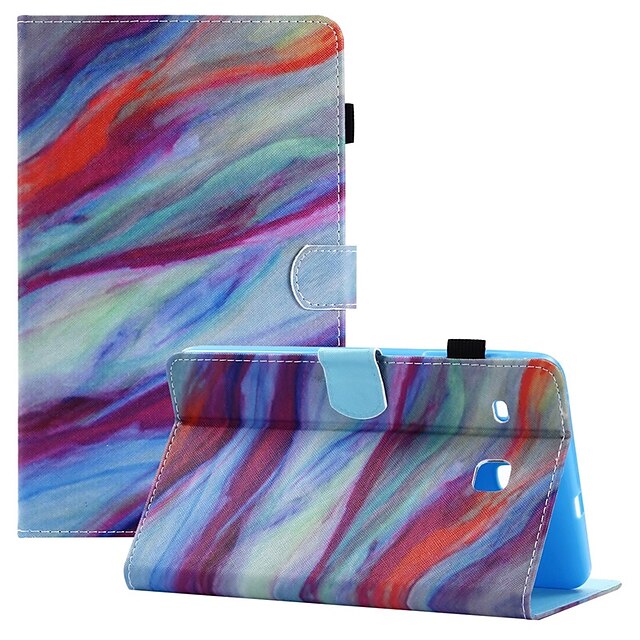 

Case for Samsung Galaxy Tab S8 11'' S7 11'' Tab A8 10.5'' Tab A7 Lite 8.7'' 2022 2021 with Card Pockets Magnetic PU Leather Folio Stand Wallet TPU Back Shockproof Cover Rosegold Marble Sand