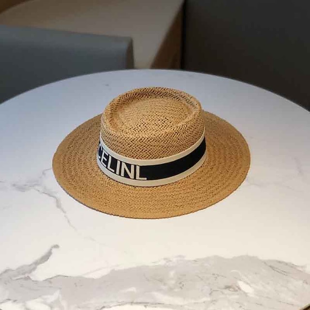 

Fashion Basketwork Hats with Patterned 1pc Wedding Headpiece