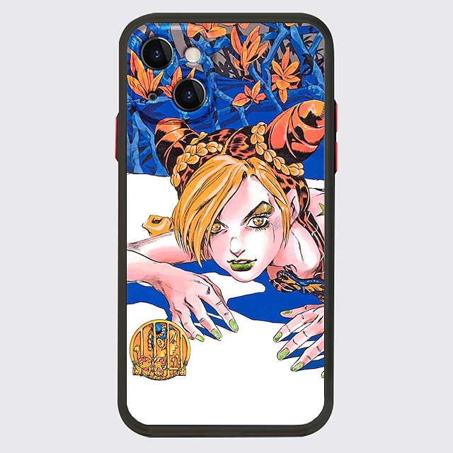 

JoJo's Bizarre Adventure Phone Case For Apple iPhone 13 Pro Max 12 11 SE 2020 X XR XS Max 8 7 Unique Design Protective Case Shockproof Dustproof Back Cover TPU