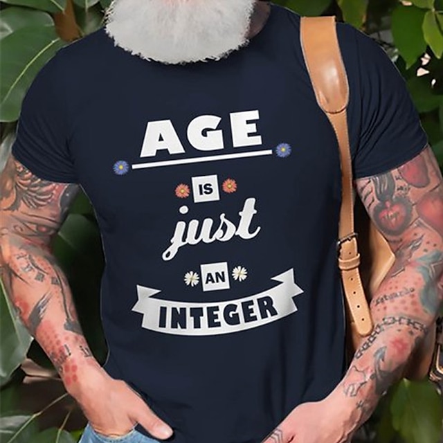 

Men's T shirt Hot Stamping Graphic Letter Crew Neck Casual Daily Print Short Sleeve Tops Lightweight Fashion Big and Tall Sports Black