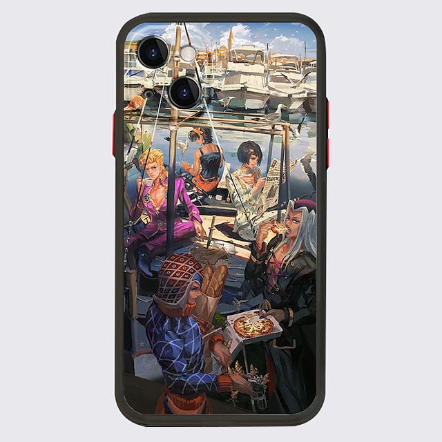

JoJo's Bizarre Adventure Phone Case For Apple iPhone 13 Pro Max 12 11 SE 2020 X XR XS Max 8 7 Unique Design Protective Case Shockproof Dustproof Back Cover TPU