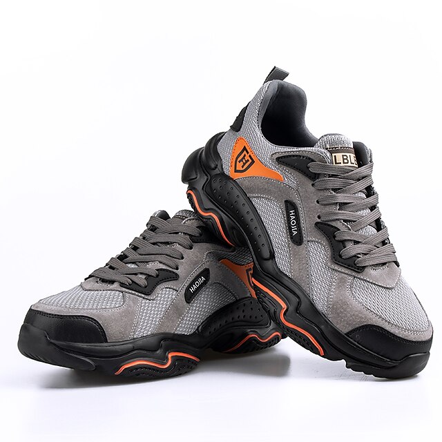 

Men's Unisex Sneakers Sporty Athletic Water Shoes Elastic Fabric Black Khaki Summer