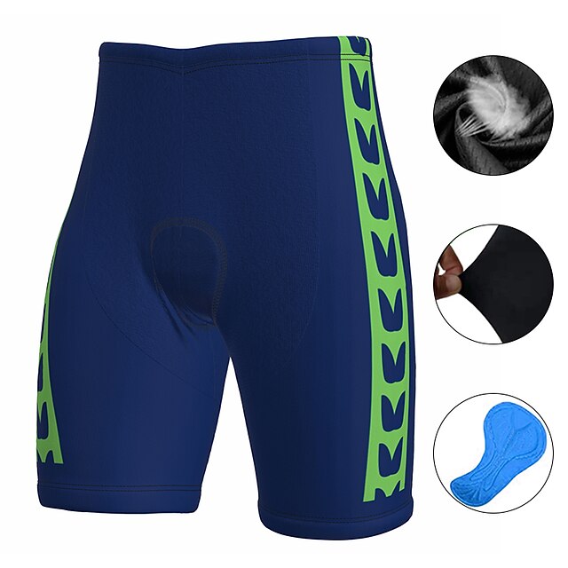 Per uomo Pantaloncini imbottiti da ciclismo Bicicletta Pantaloncini  imbottiti di protezione Ciclismo da montagna Cicismo su strada Gli sport  Pop art Verde Giallo Pad 3D Traspirante Asciugatura rapida del 8985474 2022  a $16.46