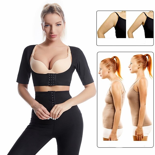  Waist Trainer Vest Hot Sweat Workout Tank Top Slimming Vest Sweat Waist Trainer Corset Sports Elastane Yoga Fitness Gym Workout Non Toxic Stretchy Durable Tummy Control Breathable Quick Dry For Women