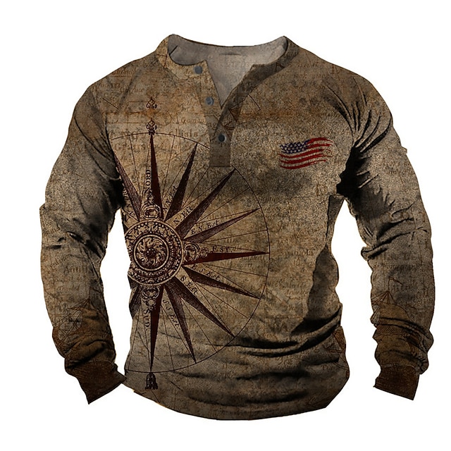 

Men's Unisex Sweatshirt Pullover Graphic Prints Machinery Print Casual Daily Sports 3D Print Casual Designer Hoodies Sweatshirts Brown