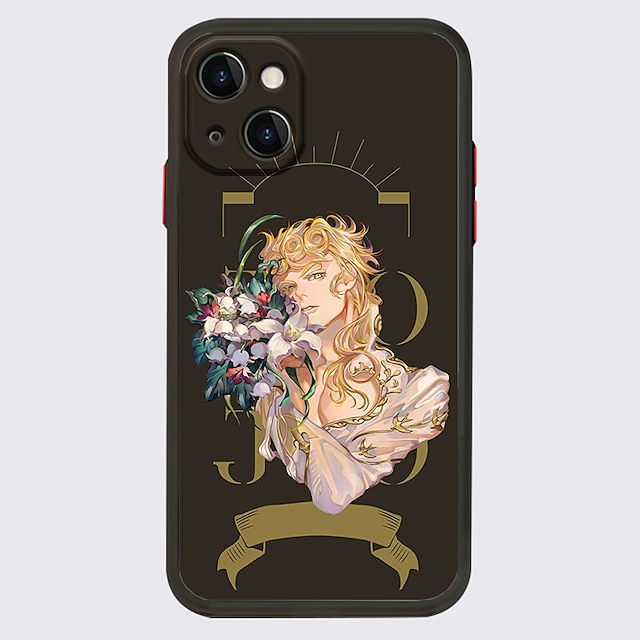 

JoJo's Bizarre Adventure Phone Case For Apple iPhone 13 Pro Max 12 11 SE 2020 X XR XS Max 8 7 Unique Design Protective Case Shockproof Dustproof Back Cover TPU