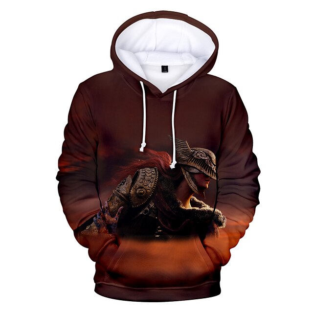 

Inspired by Elden Ring Cosplay Hoodie Anime 100% Polyester Anime 3D Harajuku Graphic Hoodie For Men's / Women's / Couple's