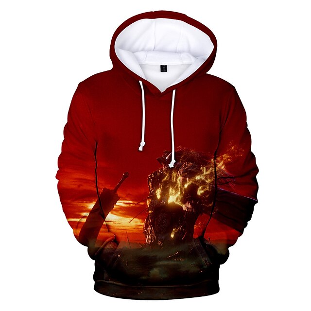 

Inspired by Elden Ring Cosplay Hoodie Anime 100% Polyester Anime 3D Harajuku Graphic Hoodie For Men's / Women's / Couple's