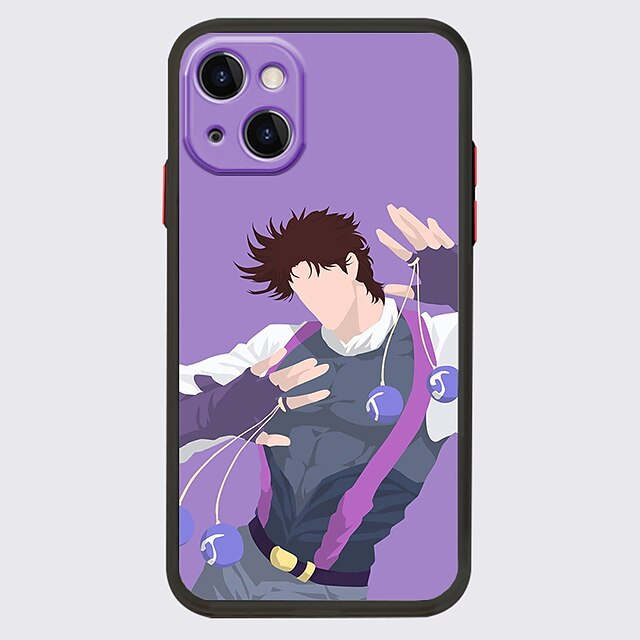 

JoJo's Bizarre Adventure Phone Case For Apple iPhone 13 Pro Max 12 11 SE 2020 X XR XS Max 8 7 Unique Design Protective Case Shockproof Dustproof Back Cover TPU