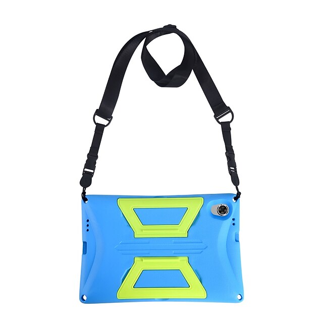 

Tablet Case Cover For Lenovo Fire HD 10 / Plus 2021 Fire HD 10 2019/2017 Portable Shoulder Strap Shockproof Solid Colored EVA