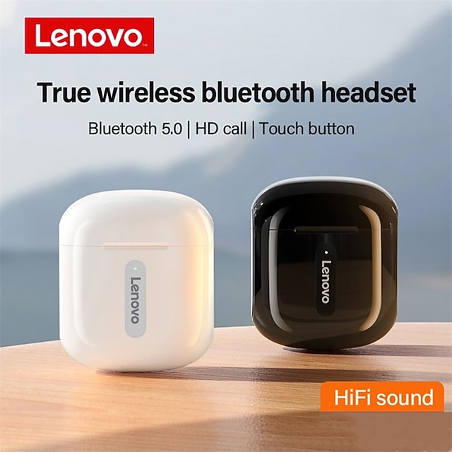 

Lenovo XT83 TWS Headphones Bluetooth Wireless Earphone Touch Control Gaming Headset Stereo Sports Earbuds Dual Mic Low Latency