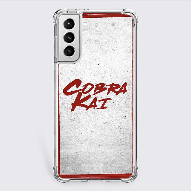 

Cobra Kai Phone Case For Samsung Galaxy S22 S21 S20 Plus Ultra FE Unique Design Protective Case Shockproof Dustproof Back Cover TPU