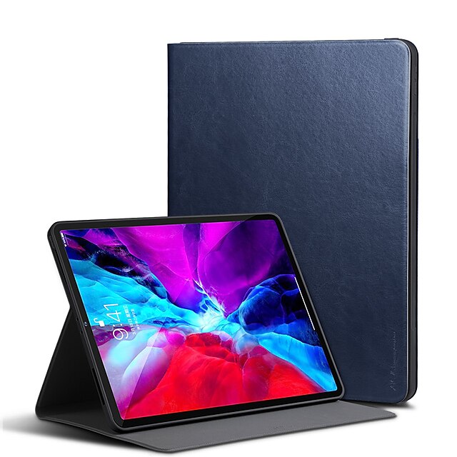 

Tablet Case Cover For Samsung Galaxy Tab S7 Plus FE S8 S7 Plus FE 2021 2020 Shockproof Dustproof Solid Colored PU Leather