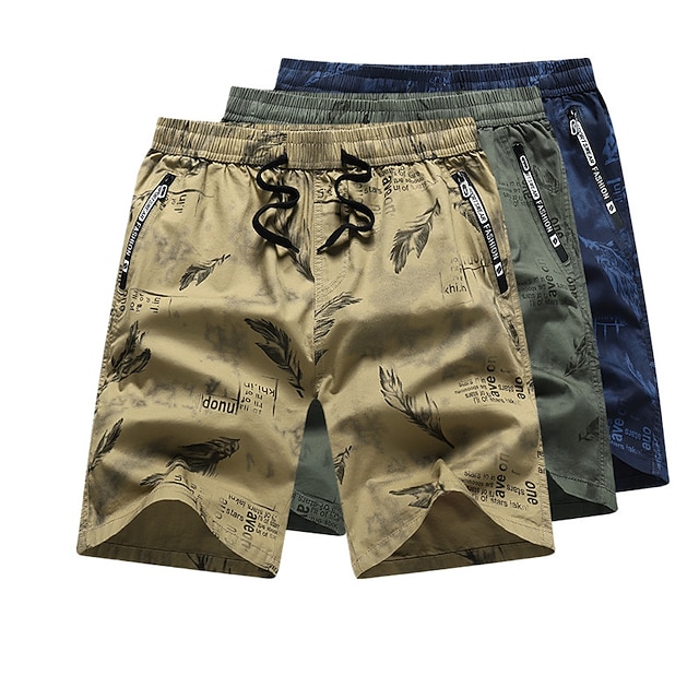 Men's Hiking Shorts Leaf Summer Outdoor 