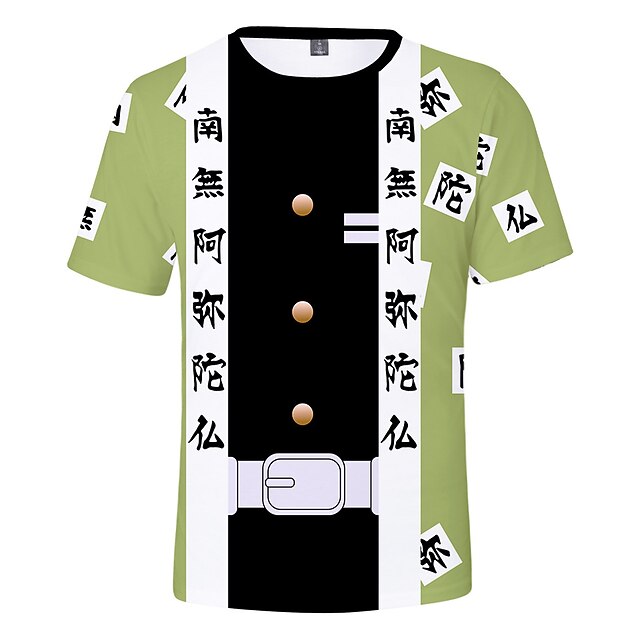 

Inspired by Demon Slayer: Kimetsu no Yaiba Himejima Kyoumei T-shirt Cartoon 100% Polyester Anime Harajuku Graphic Kawaii T-shirt For Men's / Women's / Couple's