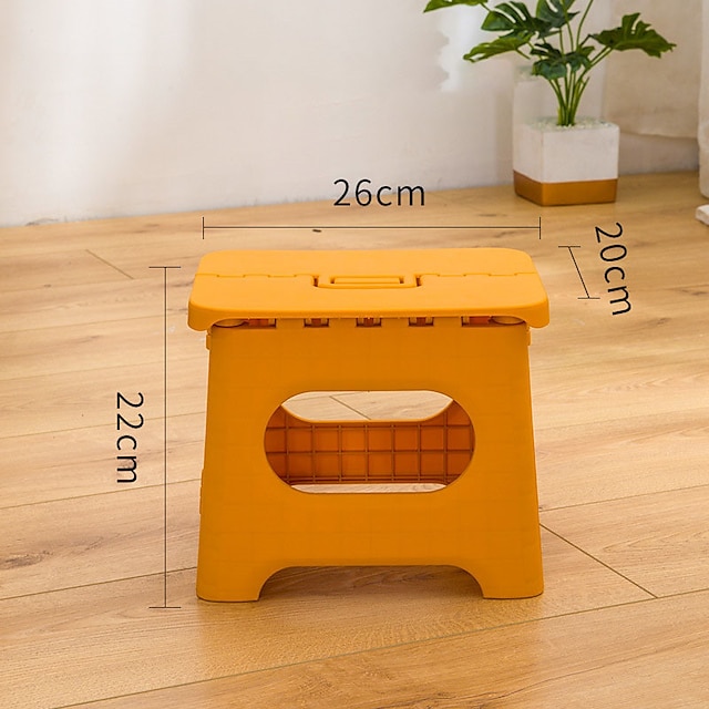 Home & Garden Home Decor | Folding Stool Plastic Household Simple Folding Stool Maza Stool Outdoor Portable Small Stool - NI1170