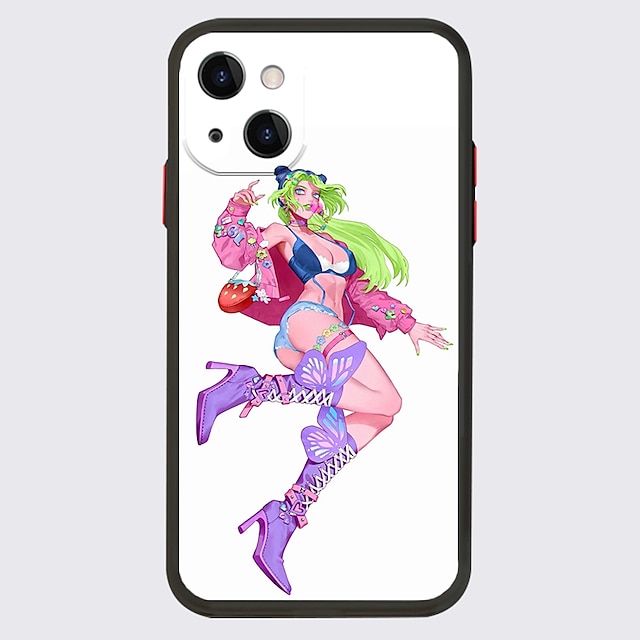 

JoJo's Bizarre Adventure Phone Case For Apple iPhone 13 Pro Max 12 11 SE 2020 X XR XS Max 8 7 Unique Design Protective Case Shockproof Dustproof Back Cover TPU