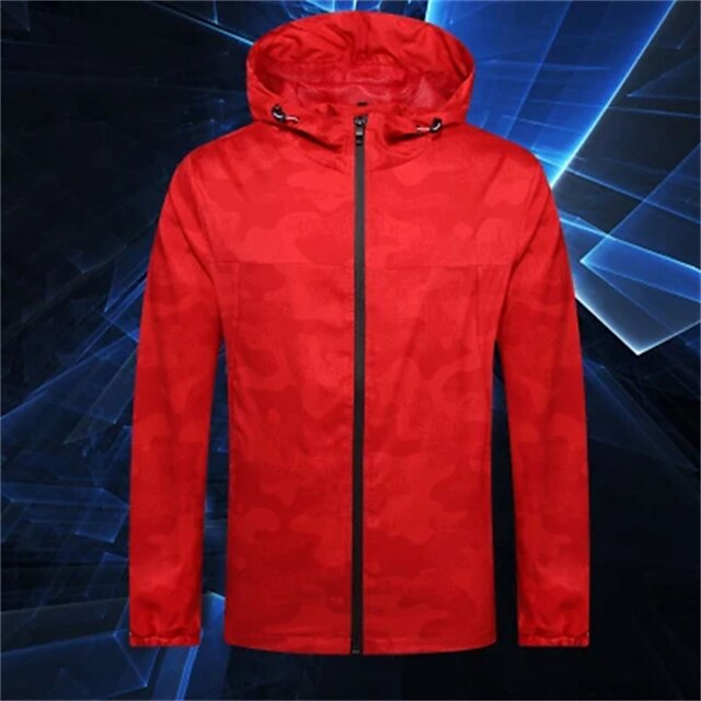 Mens Clothing Mens Outerwear | Mens Casual Jacket Daily Fall Spring Regular Coat Regular Fit Quick Dry Lightweight Casual Jacket