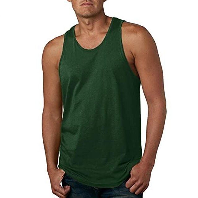 canotte da allenamento da uomo slim fit senza maniche scollo rotondo  t-shirt muscolari allenamento in palestra gilet da bodybuilding atletico  del 9009180 2022 a $10.79