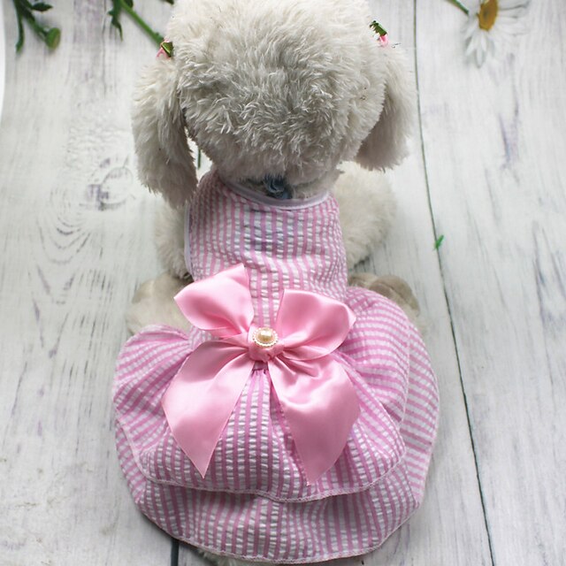 Pet Dress Shirt Cute Dog Sundress Printed Dog Princess Dress Puppy