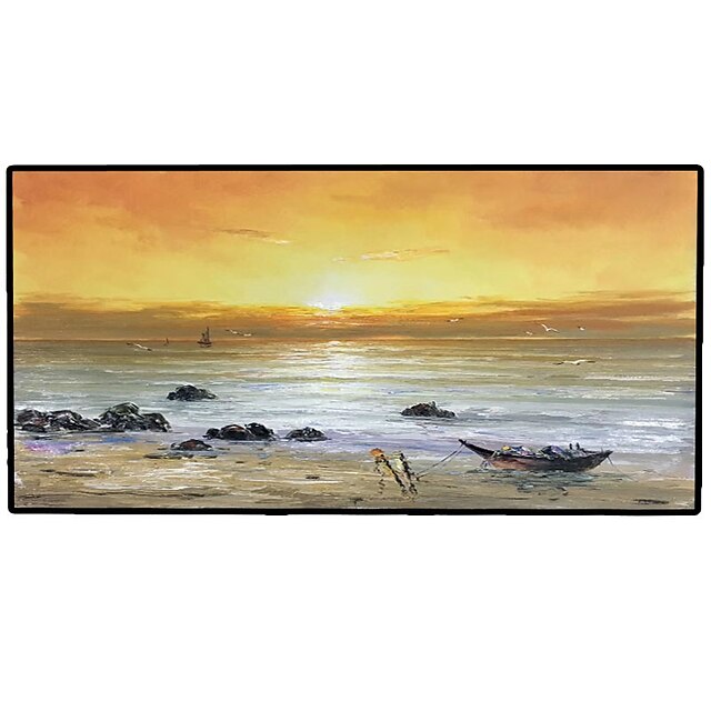 

Oil Painting Hand Painted Vertical Abstract Landscape Contemporary Modern Rolled Canvas (No Frame)