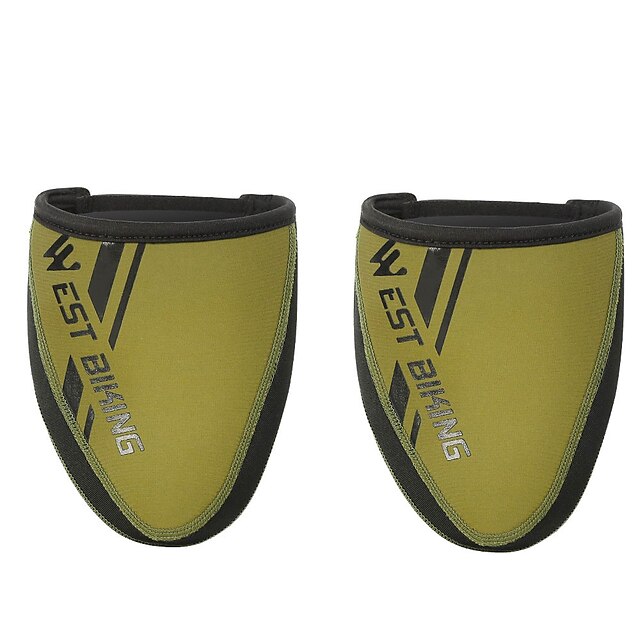 

WEST BIKING Adults' Cycling Shoes Cover / Overshoes Anti-Slip Outdoor Exercise Military Green Unisex Cycling Shoes