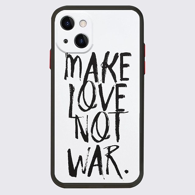 Phones & Accessories Phone Cases & Covers | PEACE LOVE NO WAR Phone Case For Apple iPhone 13 12 Pro Max 11 SE 2020 X XR XS Max 8