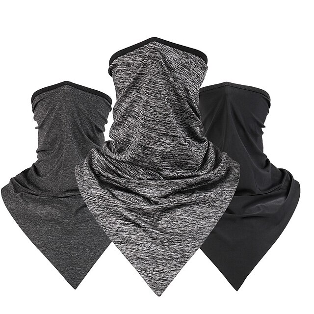 

Balaclava Sunscreen Breathable Dust Proof Sweat wicking Comfortable Bike / Cycling Dark Grey Black Grey Nylon Spandex Summer for Men's Women's Adults' Outdoor Exercise Cycling / Bike Letter Number