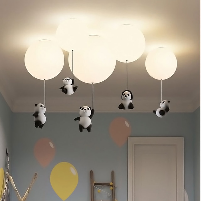 Children's Balloon Flushmount Ceiling Light Novelty Minimalist Pendant Lamp Kids 