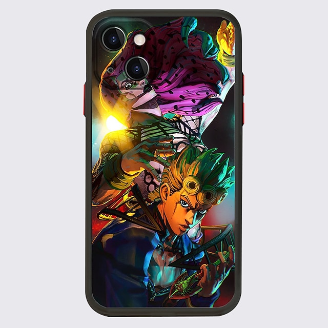 

JoJo's Bizarre Adventure Phone Case For Apple iPhone 13 Pro Max 12 11 SE 2020 X XR XS Max 8 7 Unique Design Protective Case Shockproof Dustproof Back Cover TPU