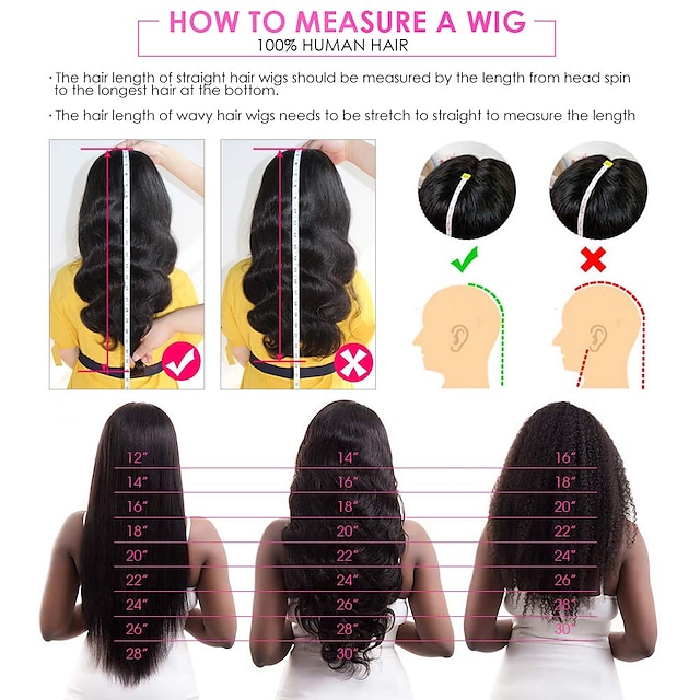 Beauty & Hair Wigs & Hair Pieces | Lace Front Wigs Human Hair for Black Women Glueless Water Wave Wigs 150% Density Brazilian Un