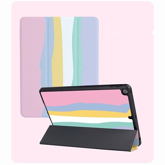 

Tablet Case Cover For Apple iPad 10.2'' 9th 8th 7th iPad Pro 12.9'' 5th iPad mini 6th Pencil Holder Shockproof Dustproof Graphic TPU