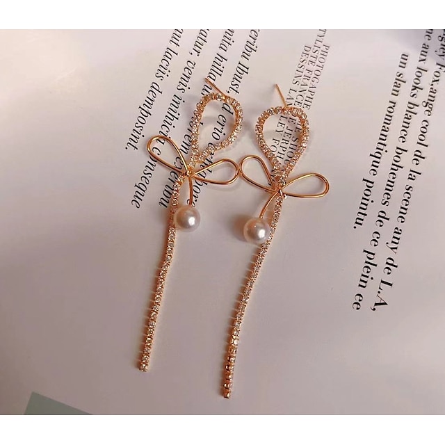 boho elegant gift 18k gold plated hook earrings