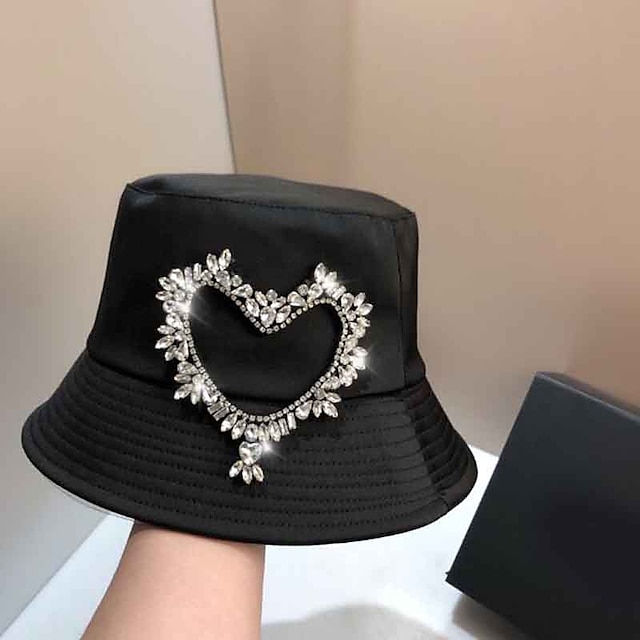 

Elegant Fashion Spandex Fabric Hats with Heart 1pc Wedding Headpiece