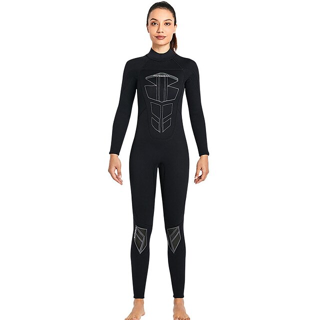 Sports & Outdoors Surfing, Diving & Snorkeling | Dive&Sail Womens Full Wetsuit 3mm SCR Neoprene Diving Suit Thermal Warm Windpro