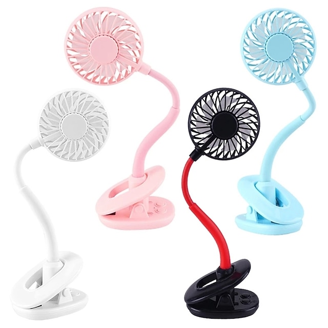 

Portable Electric Small Fan Mini Aromatherapy Clip Fan USB Rechargeable Summer Outdoor Travel Hanging Bendable Cooling Fans