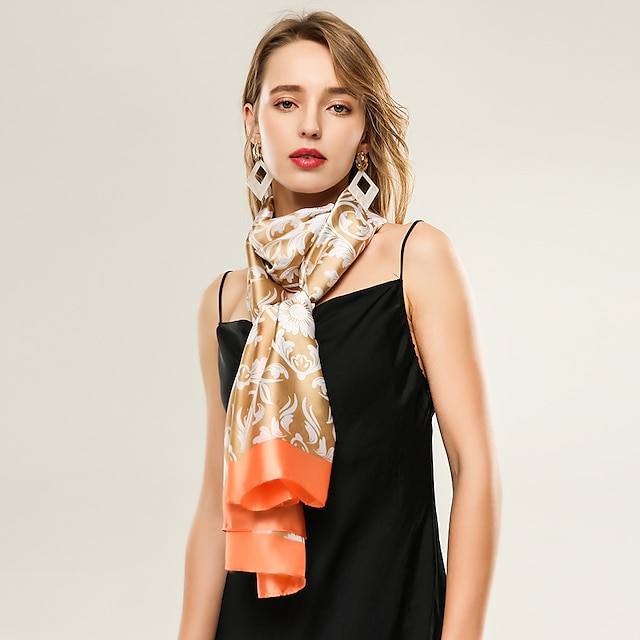 

Sleeveless Ladies Polester / Cotton Blend Party / Holiday Women's Wrap / Women's Scarves With Pattern / Print