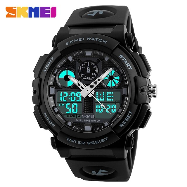 

SKMEI Digital Watch for Men Analog - Digital Digital Stylish Stylish Casual Waterproof Calendar Alarm Clock Plastic Silicone Fashion