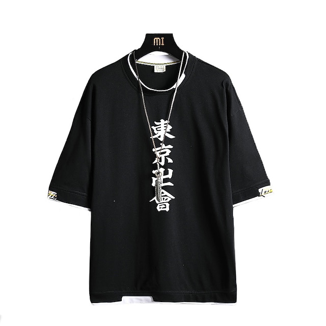 

Inspired by Tokyo Revengers Draken Mikey Hoodie Cartoon Polyester / Cotton Blend Anime Harajuku Graphic Kawaii Hoodie For Men's / Women's / Couple's
